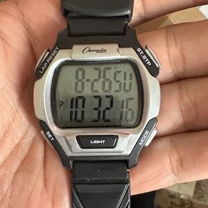 Champion Black and Silver Smartwatch